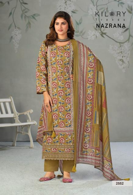 Kilory nazrana cotton dress materials wholesale online  - wholesale export